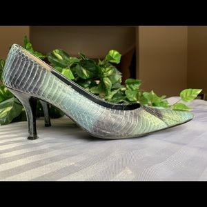 CARLOS FALCHI leather heels 👠